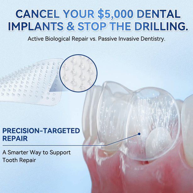 SmileFitPro® 🦷 Tideglusib Fast‑Dissolving Tooth & Gum Repair Oral Strips ✨
