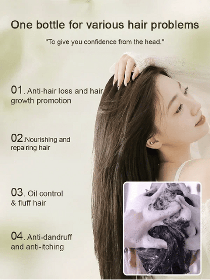 Last Day Promotio🎁Hot Sale Ginger Plant Extract Anti-Hair Loss Hair Shampoo