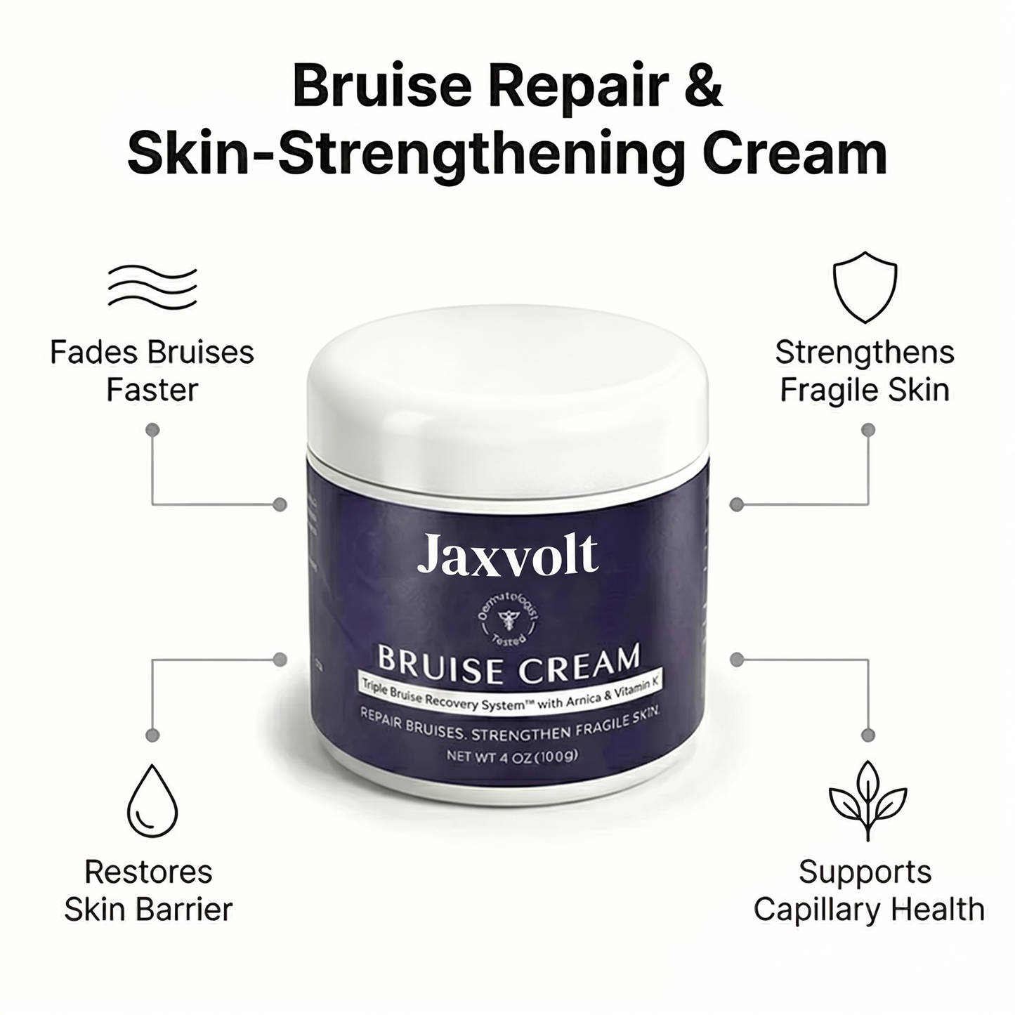 💥Last Day Buy 2 get 3 free一49% off💕 Jaxvolt™ All-Natural Bruise Repair Cream