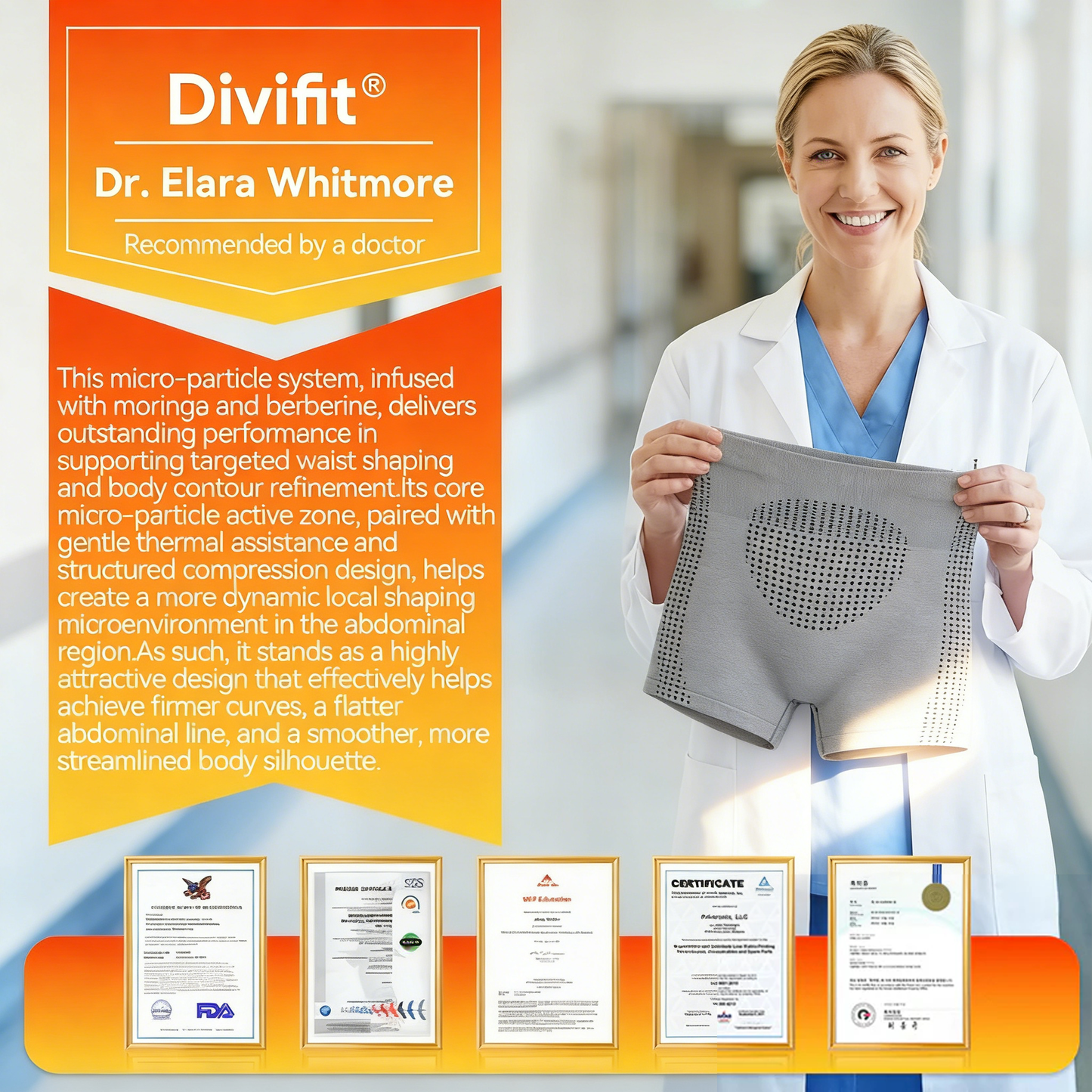 🔥Last Day 50% OFF|New Model Divifit®️ 𝐌𝐨𝐫𝐢𝐧𝐠𝐚 & 𝐁𝐞𝐫𝐛𝐞𝐫𝐢𝐧𝐞 4‑In‑1 Micro‑Particle Sculpting & Fat‑Burn Shorts