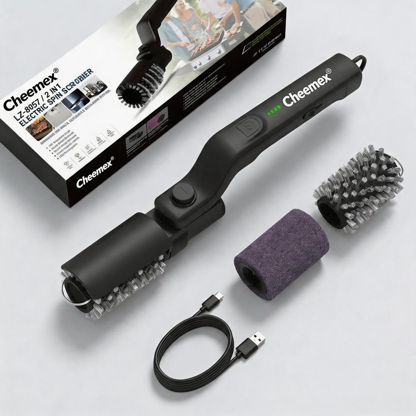 Cheemex® Electric Grill Cleaner