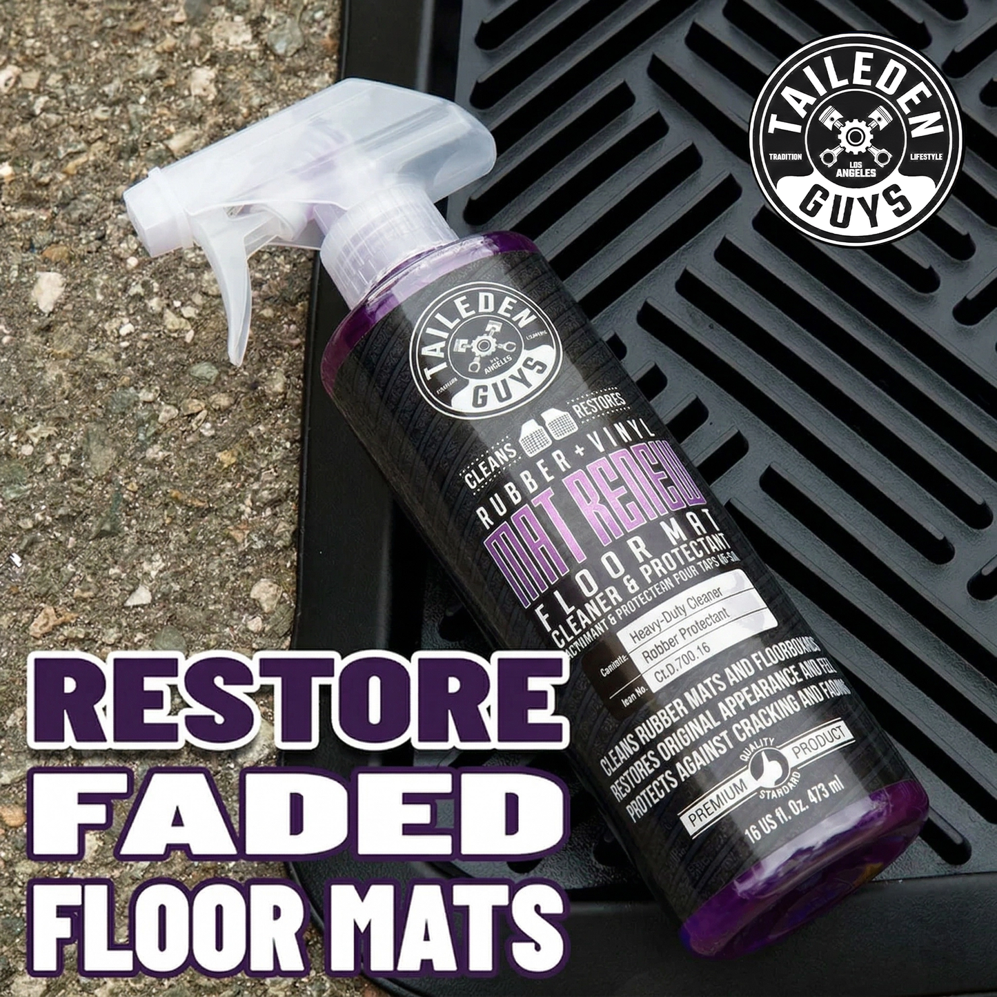 Mat Renew Rubber Vinyl Restorer