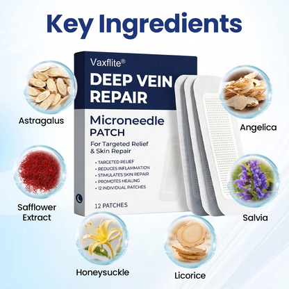 Vaxflite® Deep Vein Repair Microneedle Patch