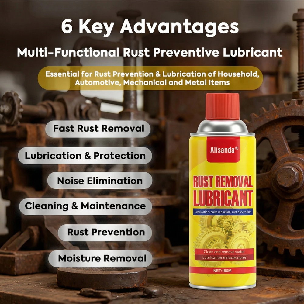 Super-Strong Anti-Rust Lubricant Spray & Rust Remover