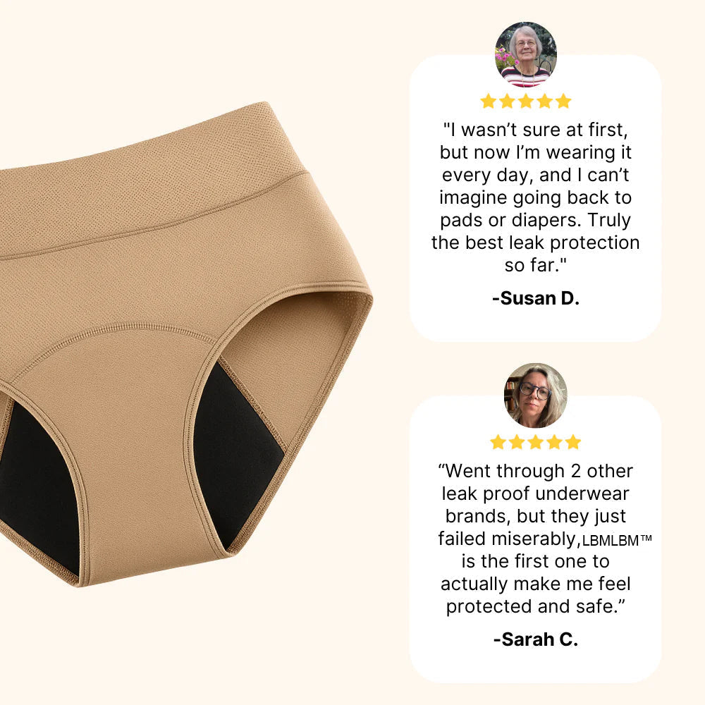 💖🌸Last Day 50% OFF|NESLEMY™  100% Leak-Proof Underwear 4-pack