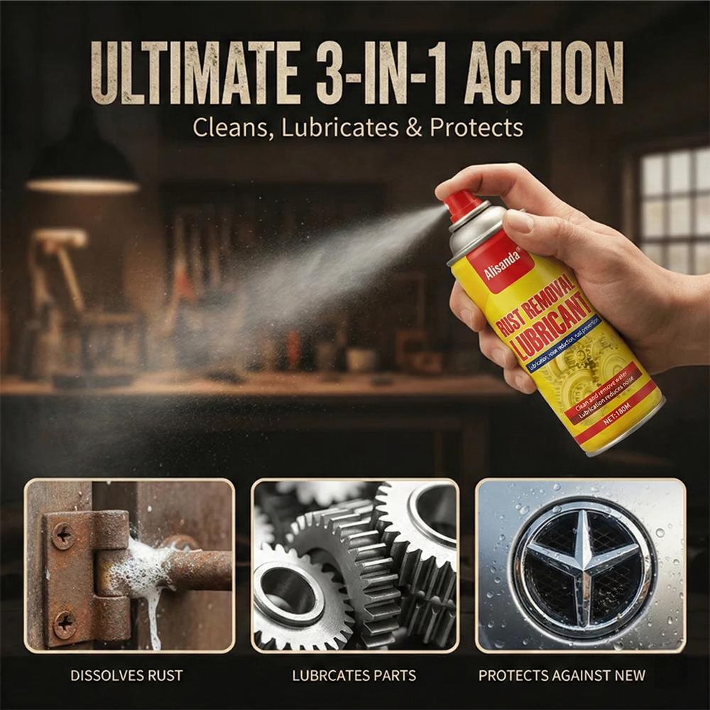Super-Strong Anti-Rust Lubricant Spray & Rust Remover
