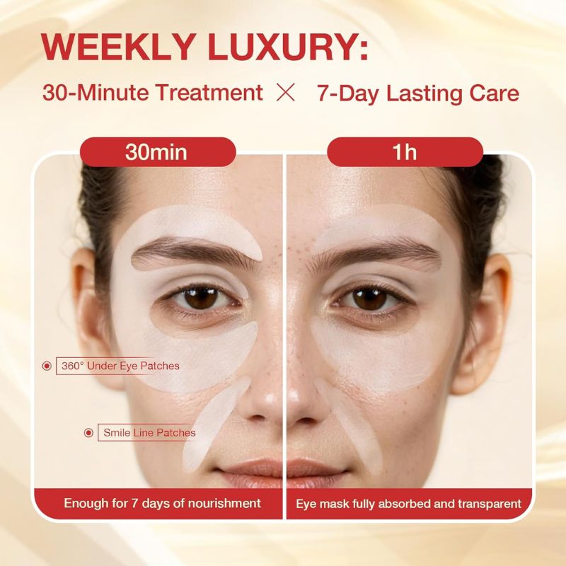 Eye Mask with Bio-Collagen, Peptide Complex & Vitamin C!