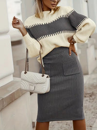 Apricot + Gray