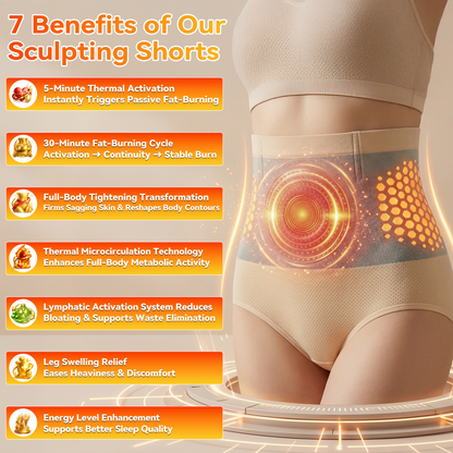 💖🌻Last Day 50% OFF|Divifit®️ 𝐌𝐨𝐫𝐢𝐧𝐠𝐚 & 𝐁𝐞𝐫𝐛𝐞𝐫𝐢𝐧𝐞 4‑In‑1 Micro‑Particle Sculpting & Fat‑Burn Shorts