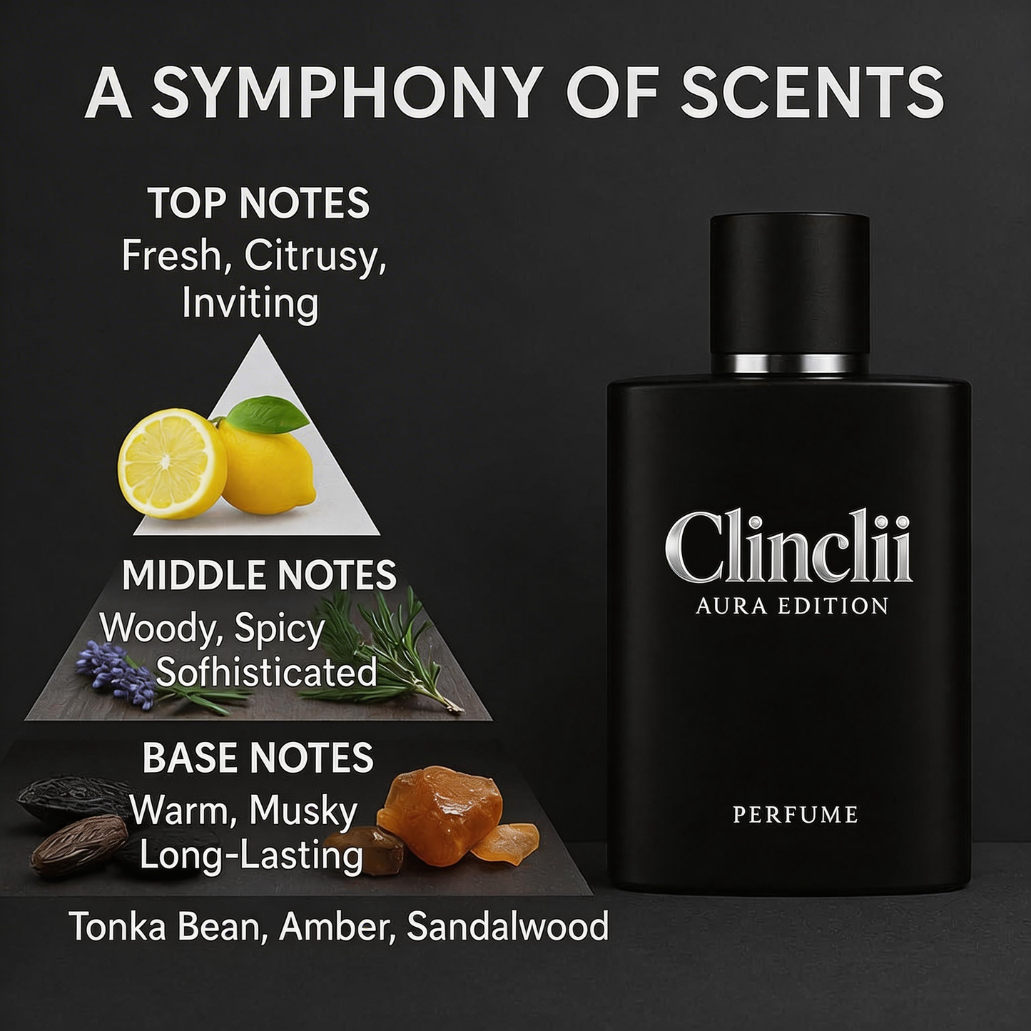 Turn Heads and Ignite Her Desire with Two Sprays of Clinclii Hypnotism Cologne!