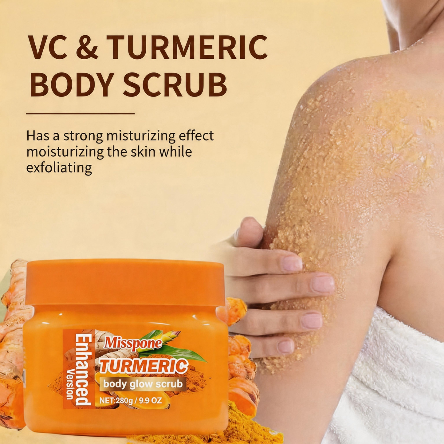 Golden Glow Revive Body Scrub